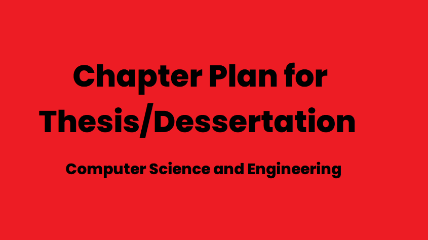 Thesis Chaptalization in Computer Science and Engineering  