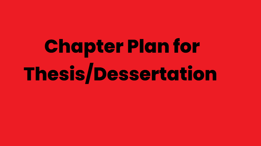 Formation of Thesis Chapters